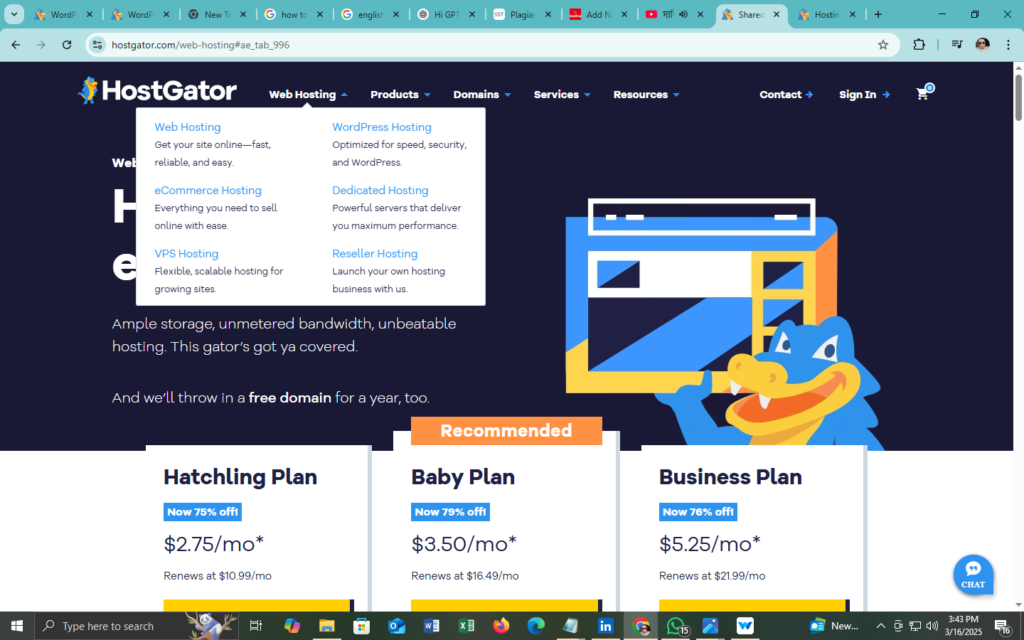 how to buy hosting from HostGator how to buy hosting from HostGator