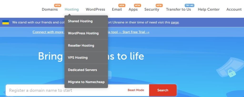 How to Buy Hosting from Namecheap